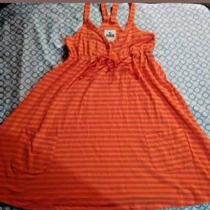 Victoria's Secrets Pink Striped Lounge Dress